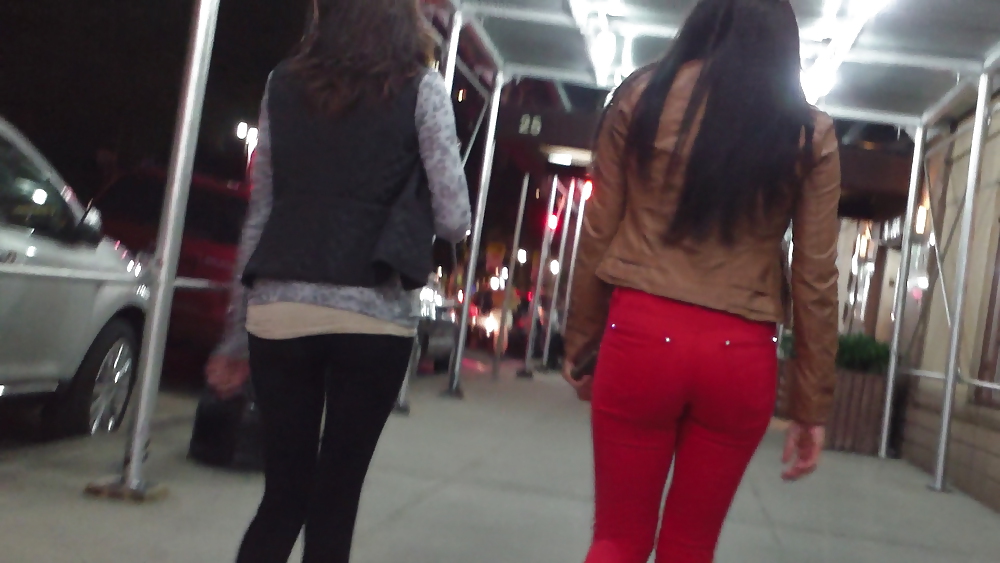 Nice butts & ass walking through the streets  #17443781