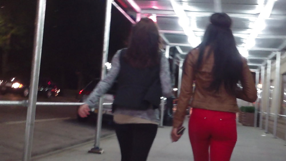 Nice butts & ass walking through the streets  #17443805