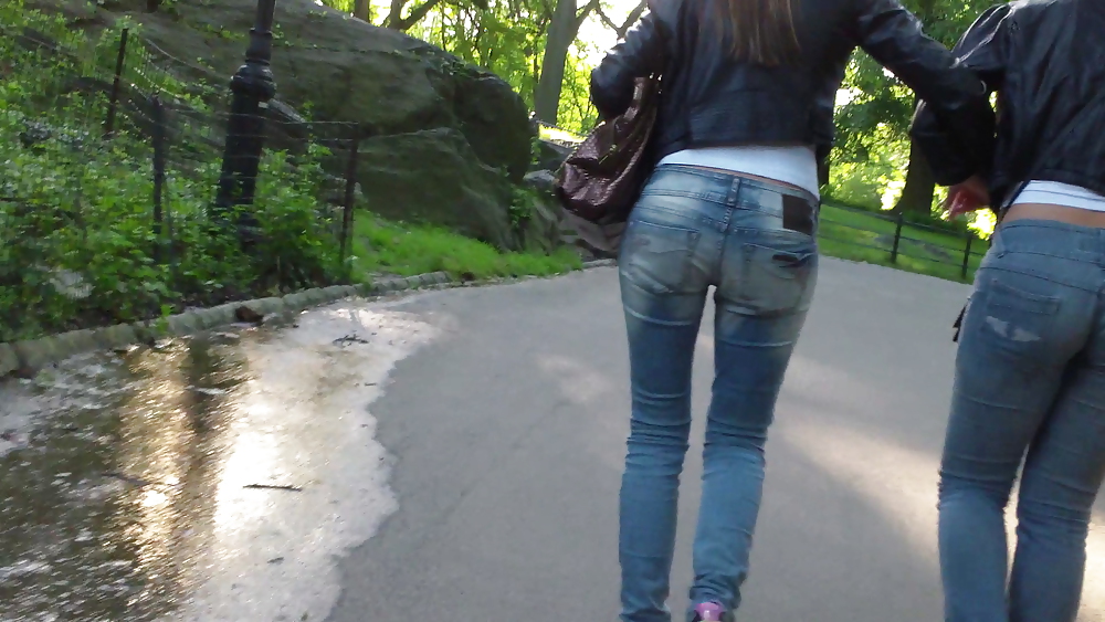 Nice butts & ass walking through the streets  #17443845