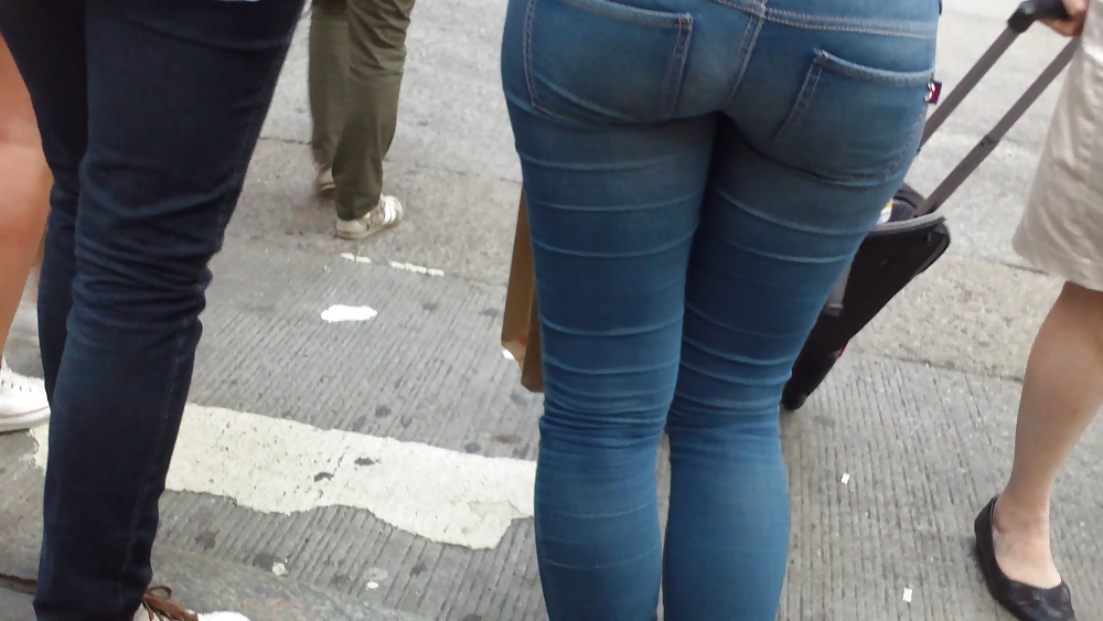 Nice butts & ass walking through the streets  #17443888