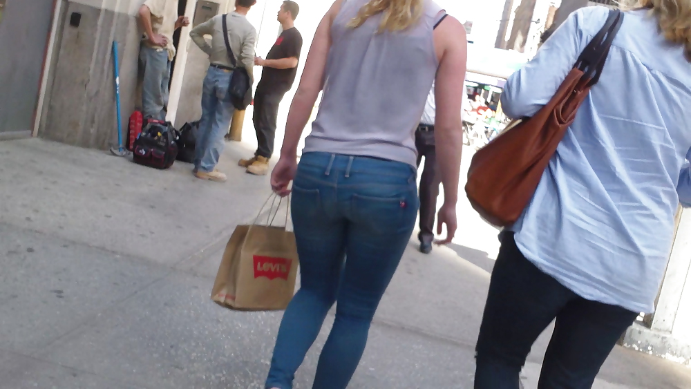 Nice butts & ass walking through the streets  #17443896