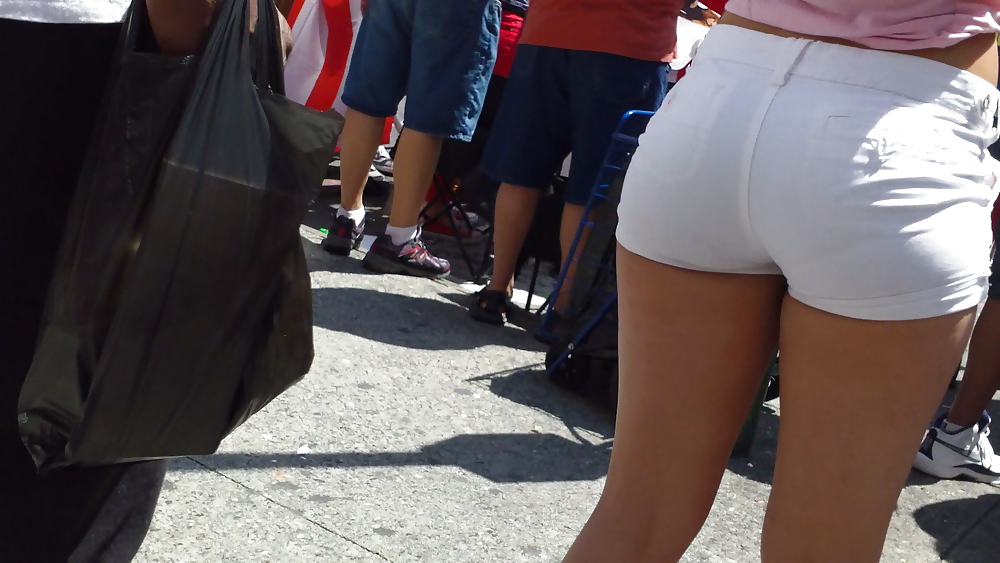 Nice butts & ass walking through the streets  #17443918