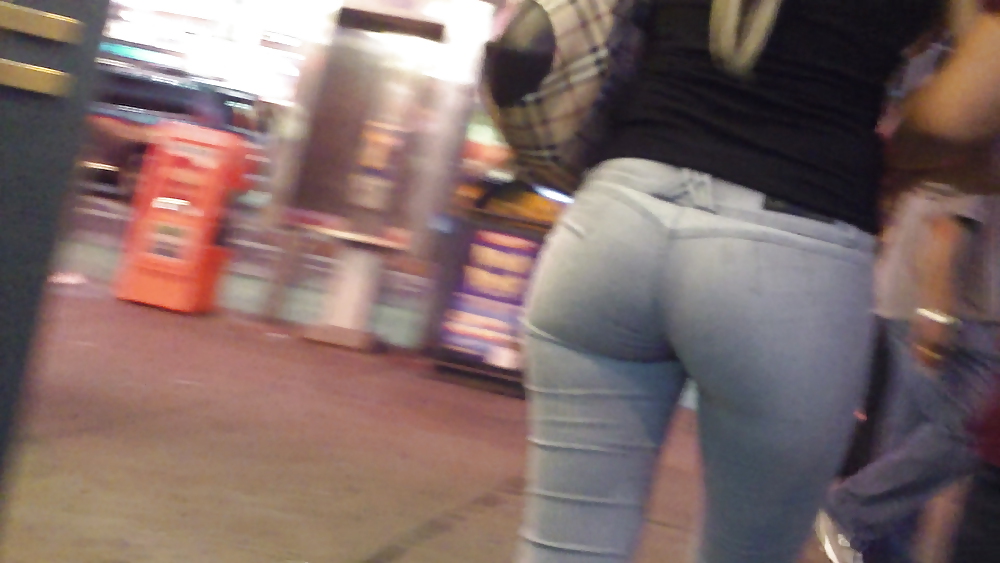 Nice butts & ass walking through the streets  #17444105