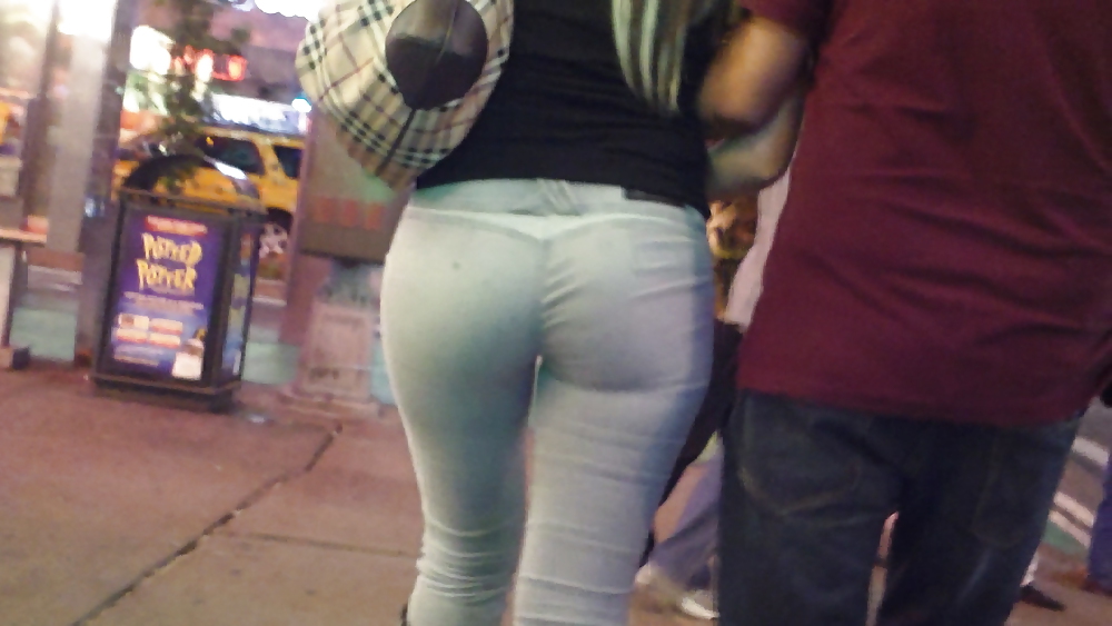 Nice butts & ass walking through the streets  #17444110