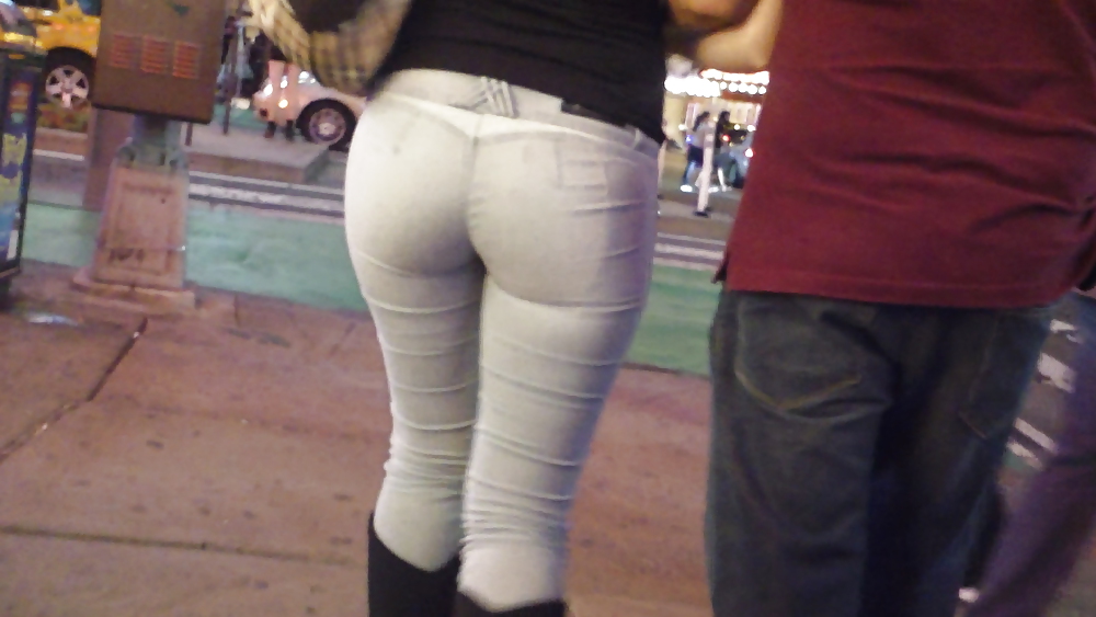 Nice butts & ass walking through the streets  #17444117