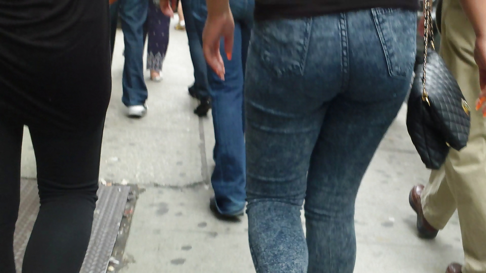 Nice butts & ass walking through the streets  #17444207