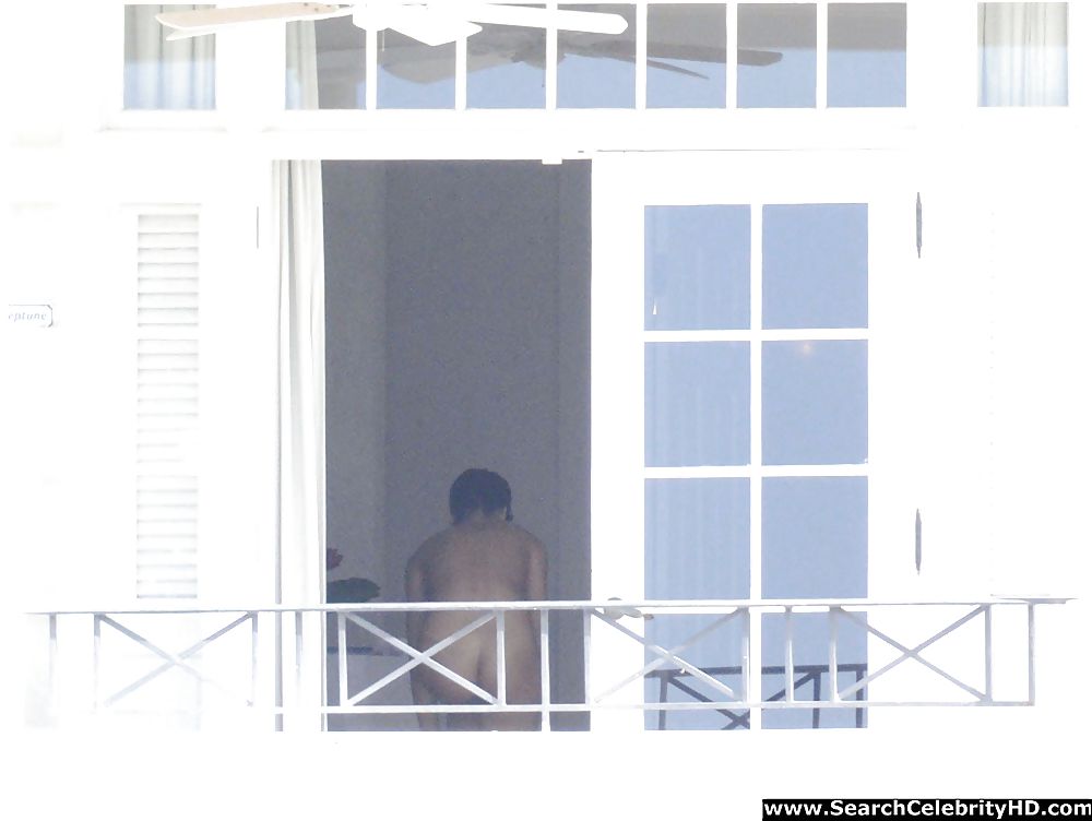 Rihanna naked ass and topless boobs candids
 #15086414