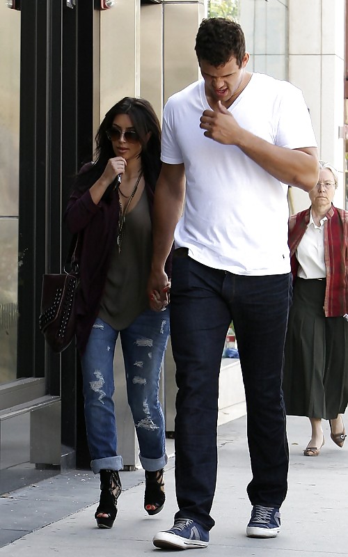 Kim Kardashian Laissant Nate N Als Dans Beverly Hills #5300921