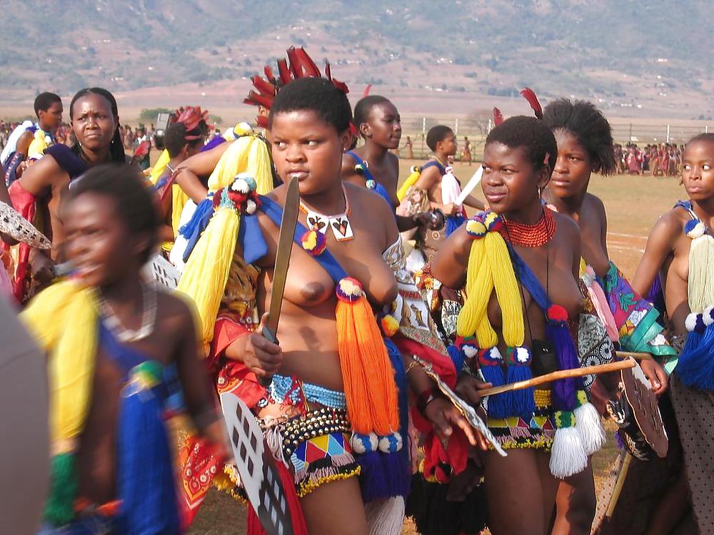 裸のガールズグループ 007 - アフリカの部族の祭典 1
 #15877938