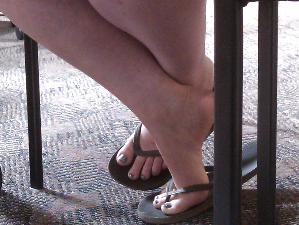 Woman at library under table #6893265