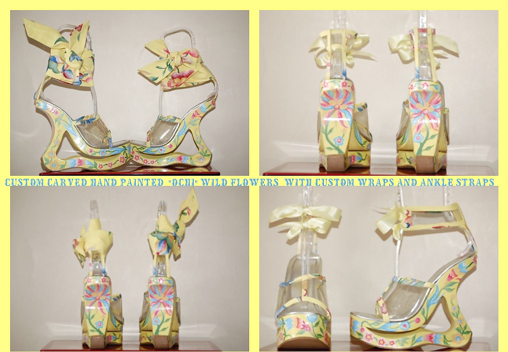 Horny personalized handmade excessive heels