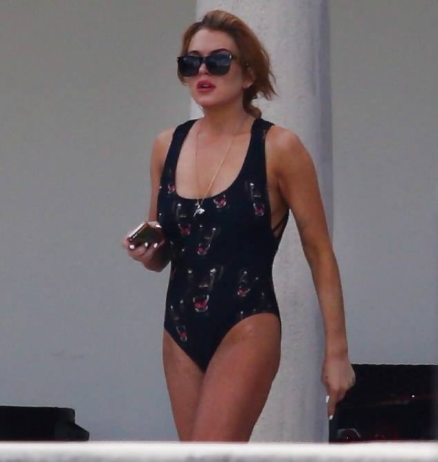 Lindsay lohan ... bikini en miami
 #22297768
