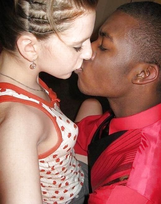 Interracial Kissing #10568419