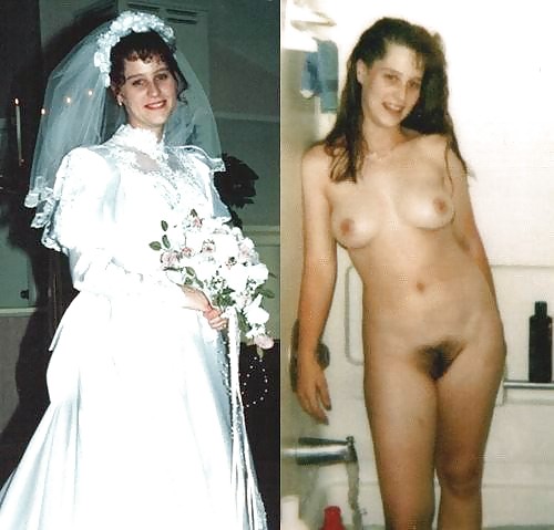 BRIDES-DRESSED AND UNDRESSED #18067758