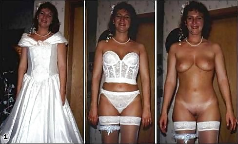 BRIDES-DRESSED AND UNDRESSED #18067776