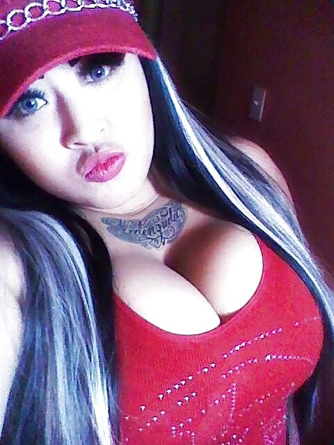 Latina mild with big tits and huge fake eyebrows #22673715
