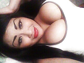 Latina mild with big tits and huge fake eyebrows #22673890