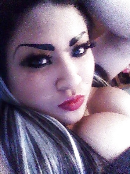 Latina mild with big tits and huge fake eyebrows #22673952