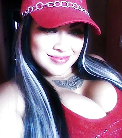 Latina mild with big tits and huge fake eyebrows #22673986