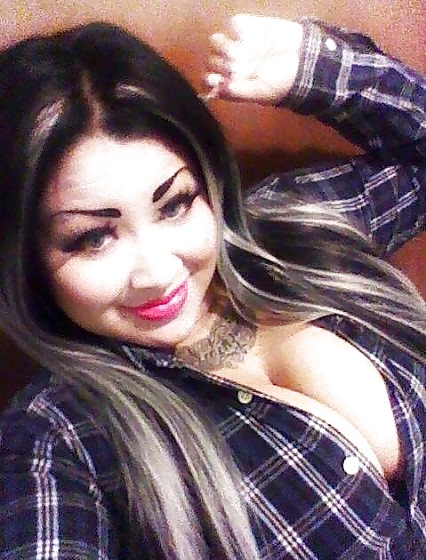 Latina mild with big tits and huge fake eyebrows #22674010