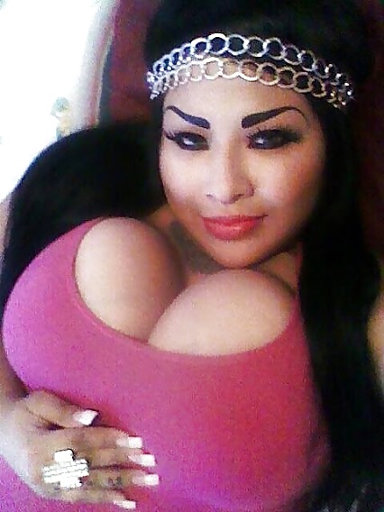 Latina mild with big tits and huge fake eyebrows #22674022