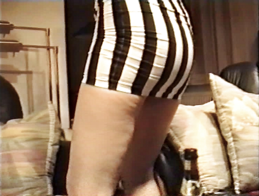 SAG - Busty Bitch In A Tight Striped Sexy Minidress 28 #18438746