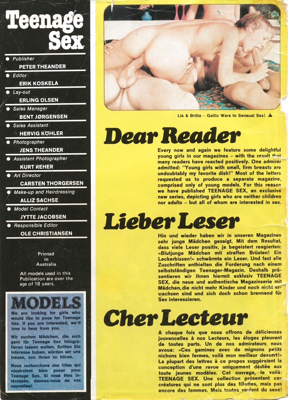 Magazines Vintage Sexe Chez Les jeunees 1 (1977) #2151076