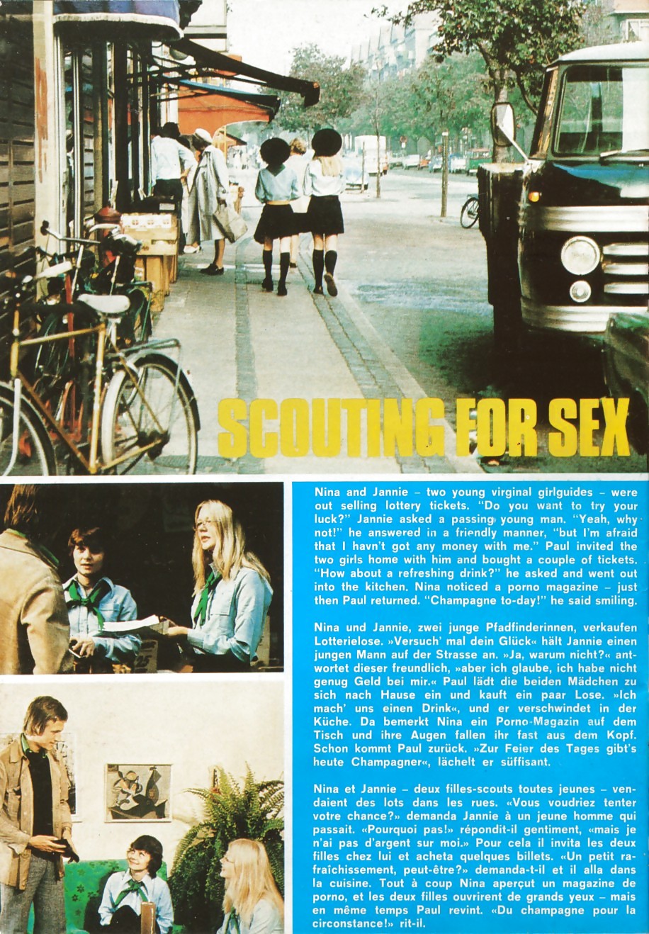 Magazines Vintage Sexe Chez Les jeunees 1 (1977) #2151227