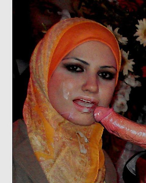 Hijab girls sucking cock and showing pussy #8314709
