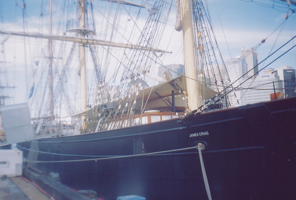 HMS Bounty Replica (NZ built), Sydney Harbour 2004 #13869119