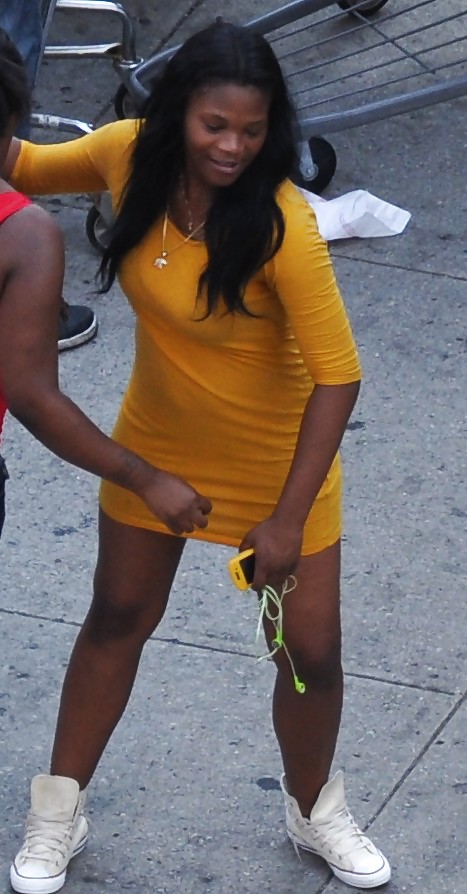 Filles Harlem Dans Le 181 New York Kill-bill Mini Robe De Chaleur #4723270