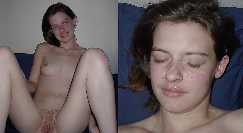 Amateur women with and with out facial #7842901