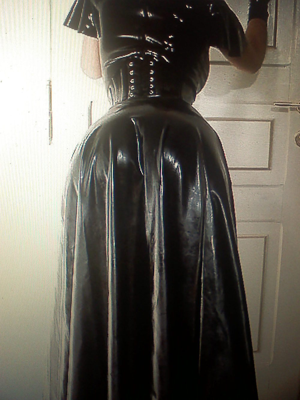 Evil stepmother with a leather whip #8710109