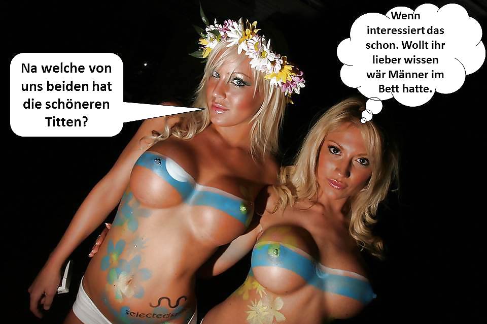 German Captions with two girls #19751590