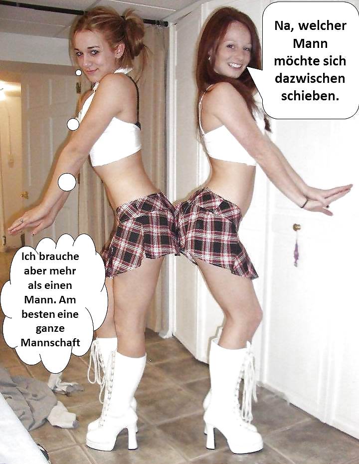 German Captions with two girls #19751611
