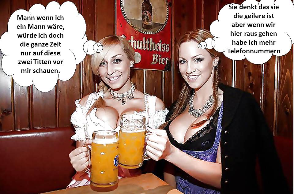 German Captions with two girls #19751636