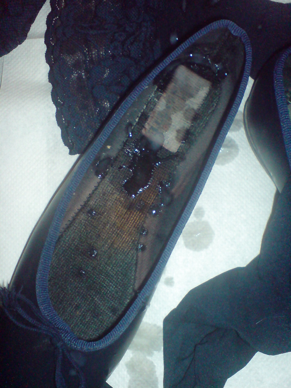 Cumming on cousins flats and stockings #3752612