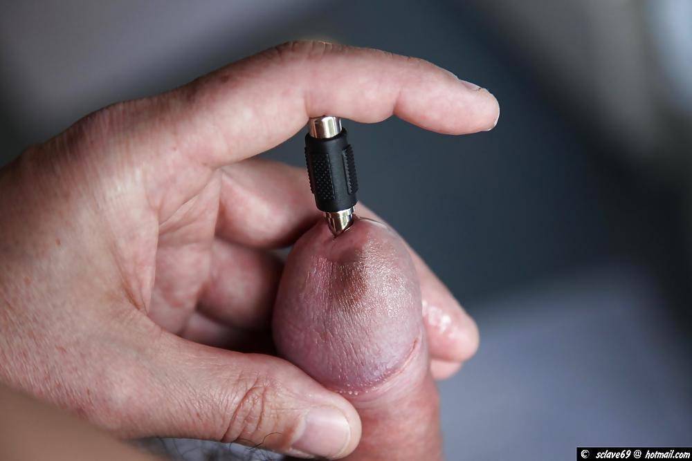 Plug into my urethral slave dick