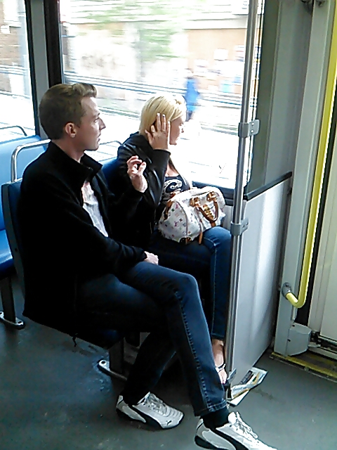 Voyeur - More asses and a blond hottie on the train #19175045