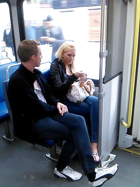 Voyeur - More asses and a blond hottie on the train #19175052