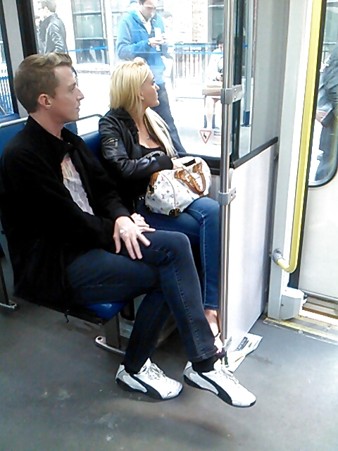 Voyeur - More asses and a blond hottie on the train #19175078
