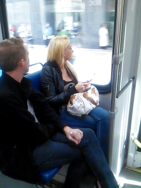 Voyeur - More asses and a blond hottie on the train #19175084