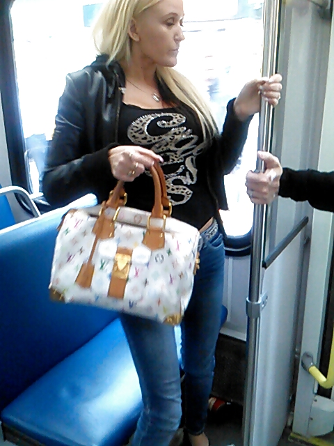Voyeur - More asses and a blond hottie on the train #19175094