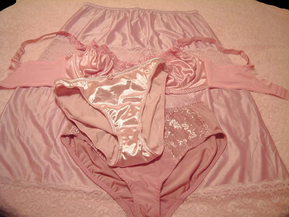 Pink Panty & Bra Cum 1 #21662788