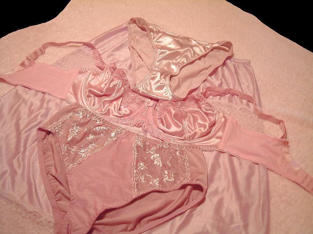 Pink Panty & Bra Cum 1 #21662817