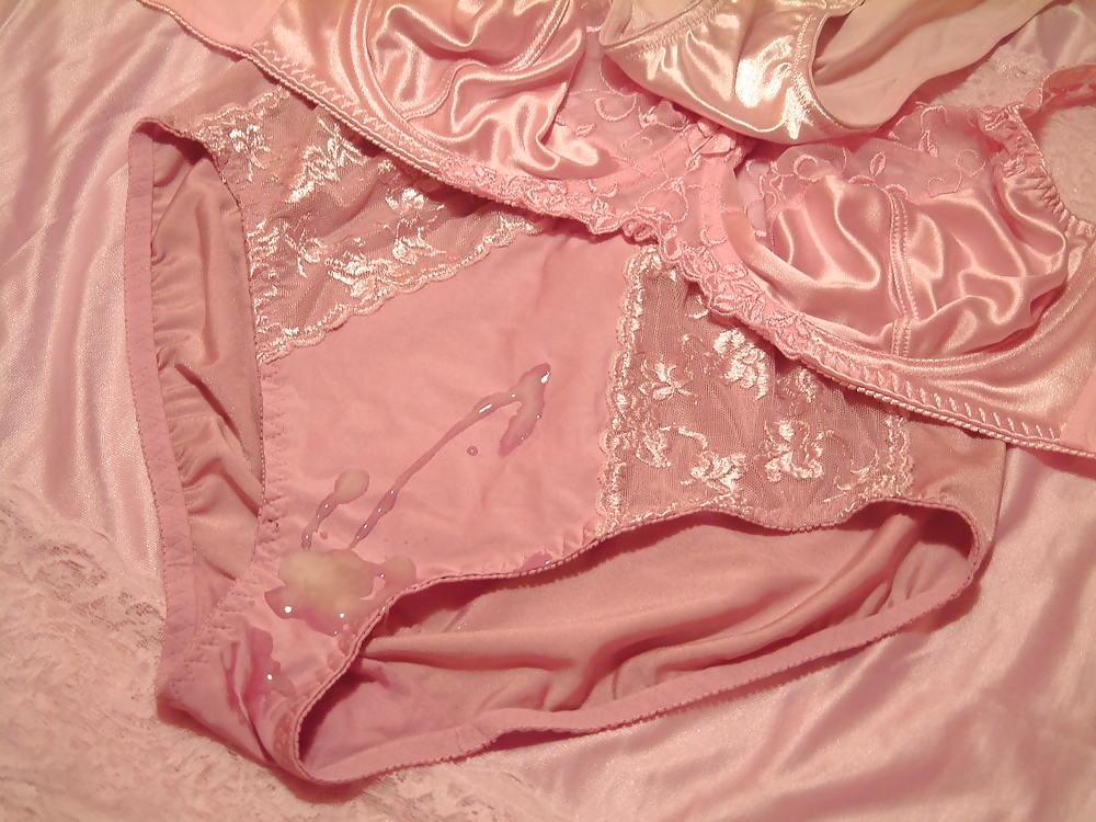 Pink Panty & Bra Cum 1 #21662839