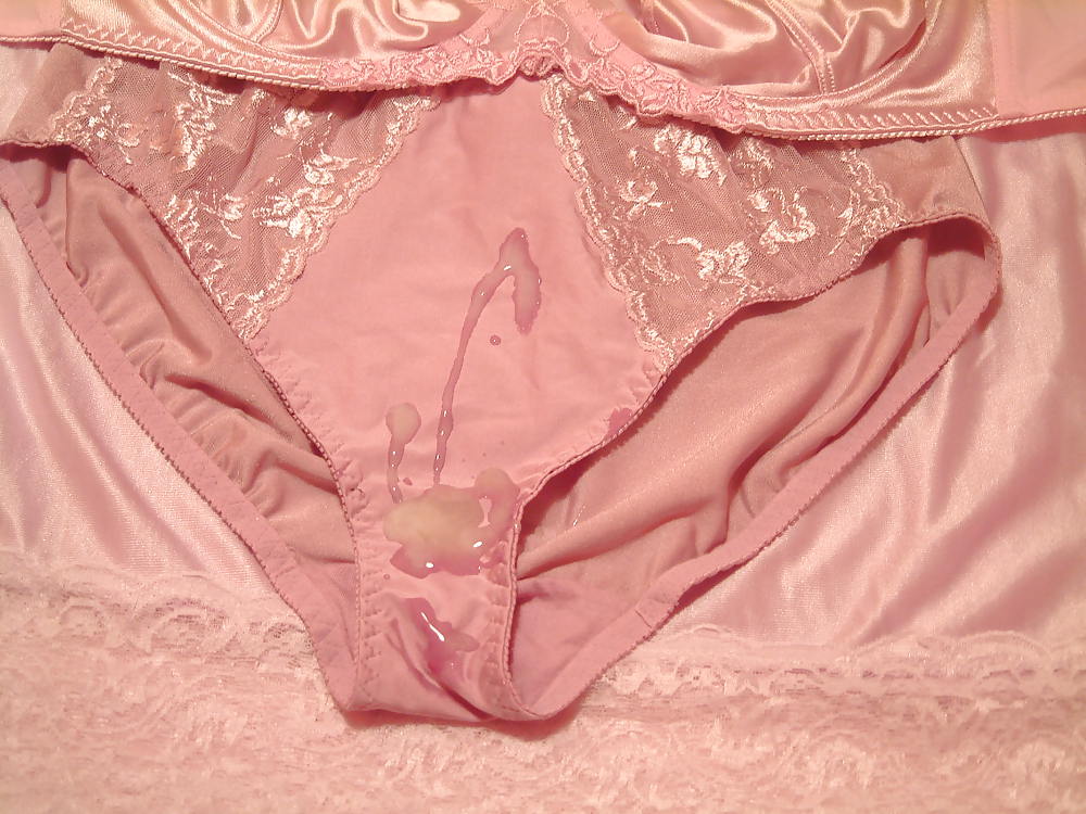 Pink Panty & Bra Cum 1 #21662843