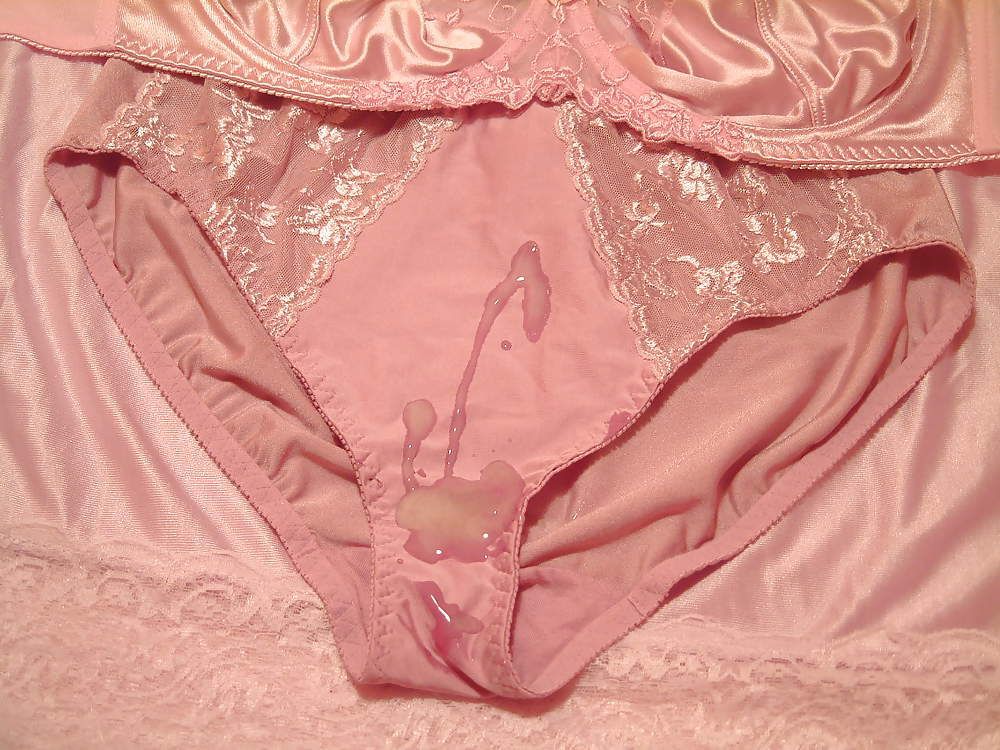 Pink Panty & Bra Cum 1 #21662871