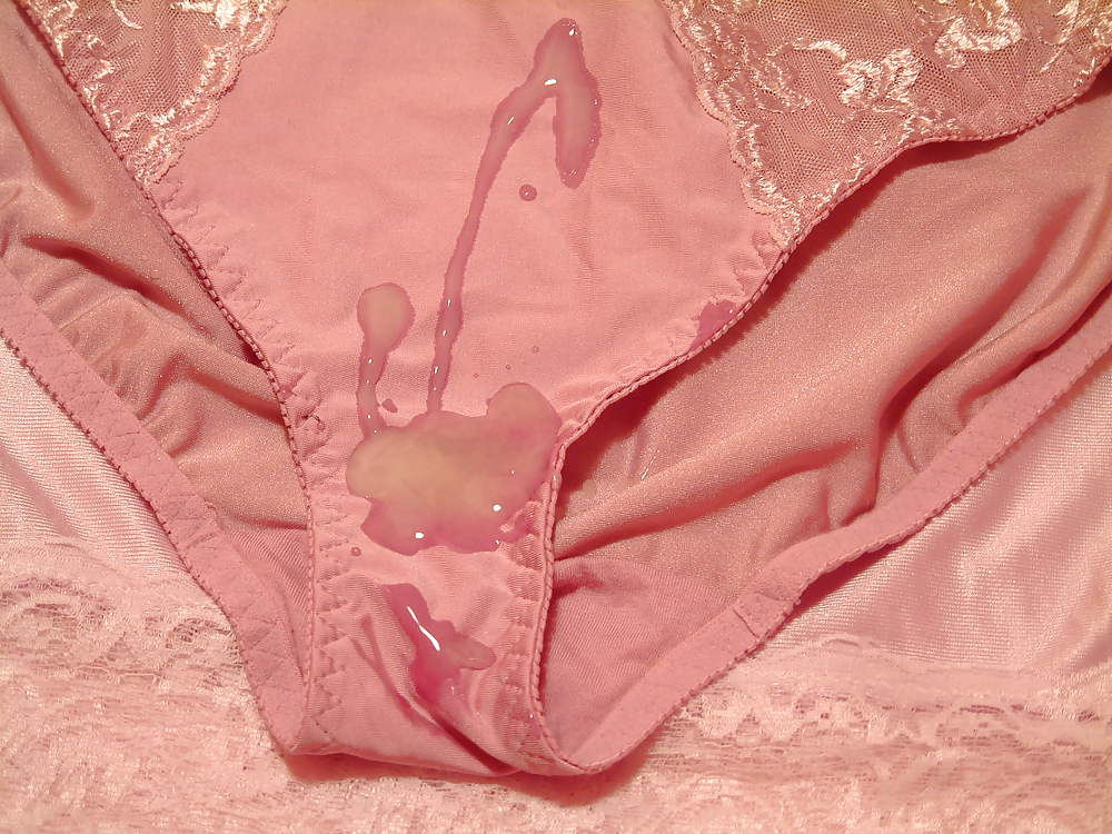 Pink Panty & Bra Cum 1 #21662877