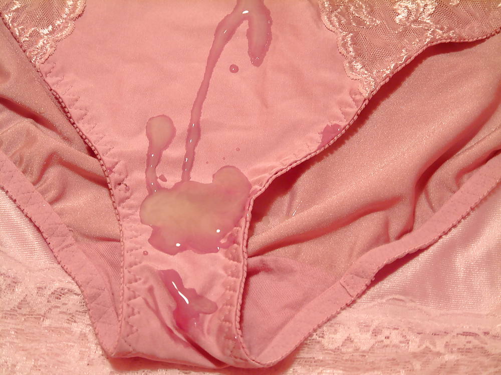 Pink Panty & Bra Cum 1 #21662888